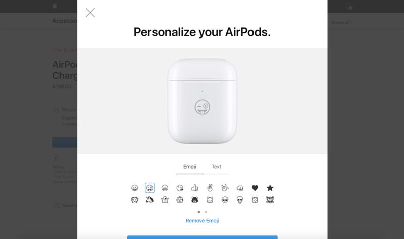 Cá nhân hóa AirPods 2