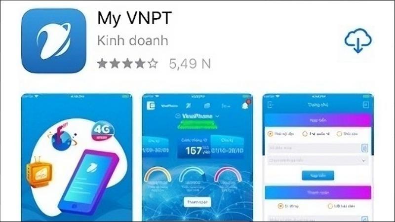 C&agrave;i đặt ứng dụng MY VNPT về điện thoại