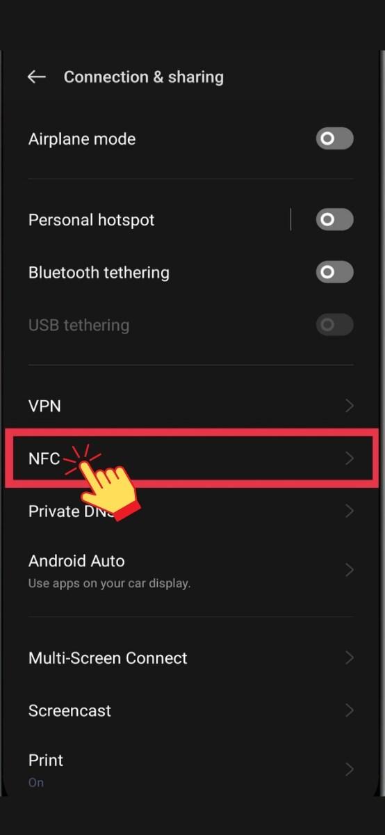 Chọn NFC