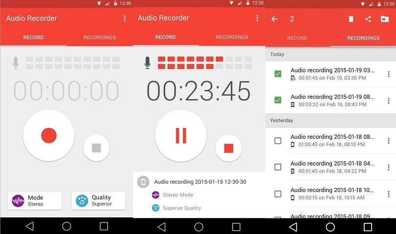 MDroid Sound Recorder