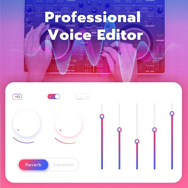 Screenshots Super Voice Editor - Ứng dụng ghi âm, chỉnh sửa thay đổi giọng nói