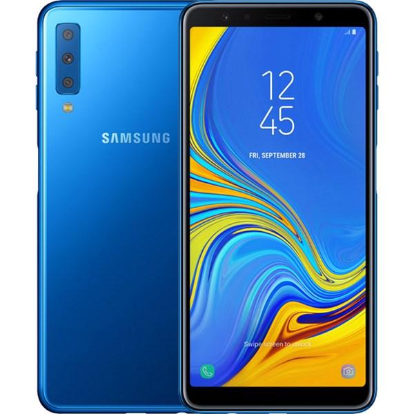 Smartphone Samsung Galaxy A7 2018 128GB màu xanh dương