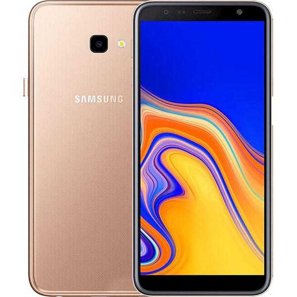 Smartphone Samsung Galaxy J4+ màu vàng đồng