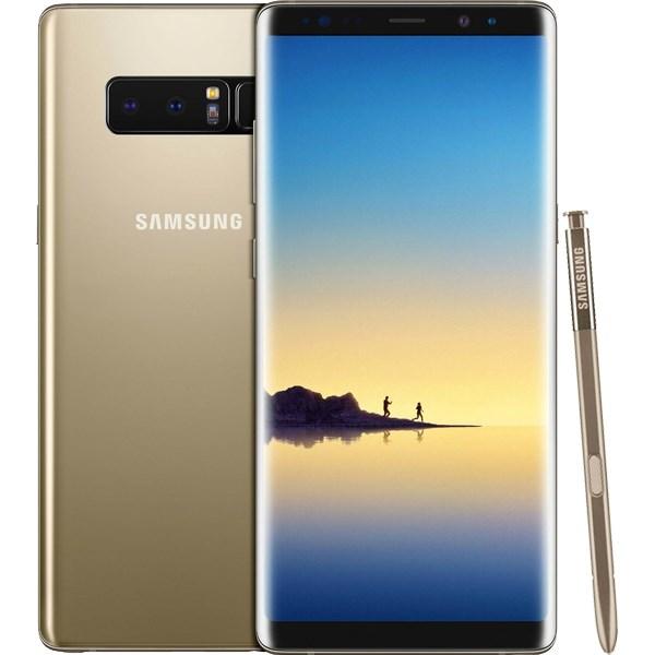 Smartphone Samsung Galaxy Note 8 màu vàng đồng