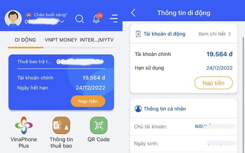 Sử dụng ứng dụng MY VNPT để kiểm tra SIM ch&iacute;nh chủ