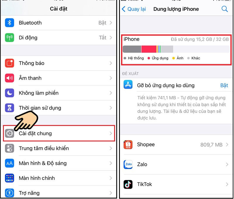 Giải phóng dung lượng iPhone: 5 cách xóa "Bộ nhớ khác" hiệu quả