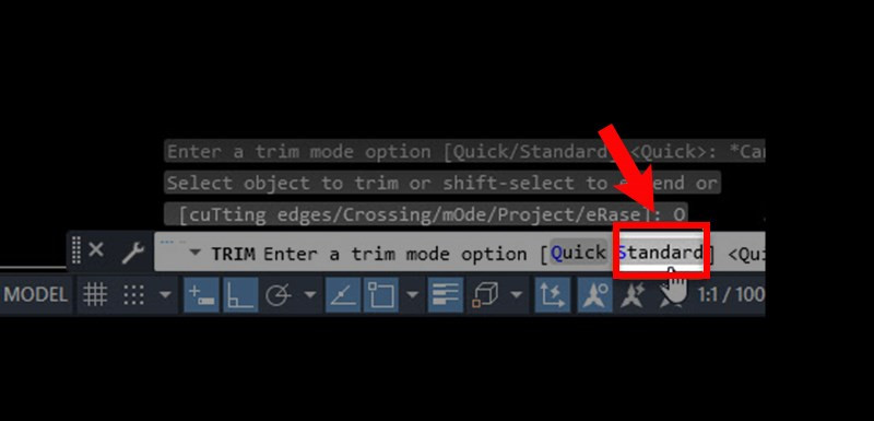 Hướng Dẫn Cắt Đối Tượng Trong AutoCAD Với Lệnh Trim
