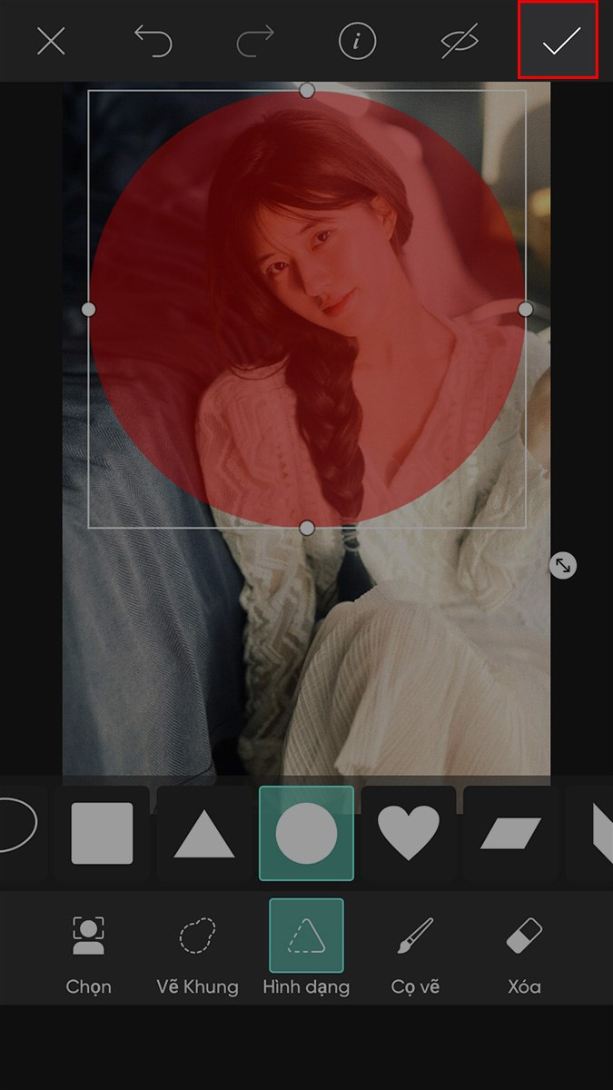 Hướng Dẫn Cắt Ảnh Hình Tròn Trên PicsArt Đơn Giản, Chi Tiết