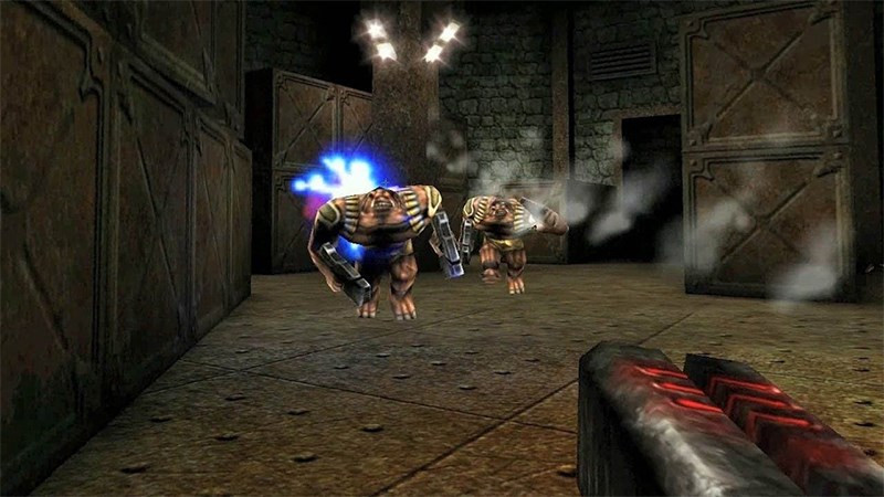 alt=Unreal Engine 1: Giao diện game Unreal năm 1998