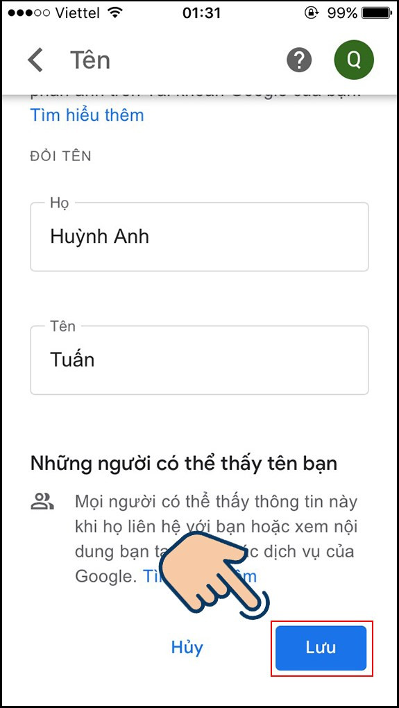 Hướng Dẫn Đổi Tên Gmail Trên Điện Thoại Và Máy Tính Đơn Giản Nhất 2023