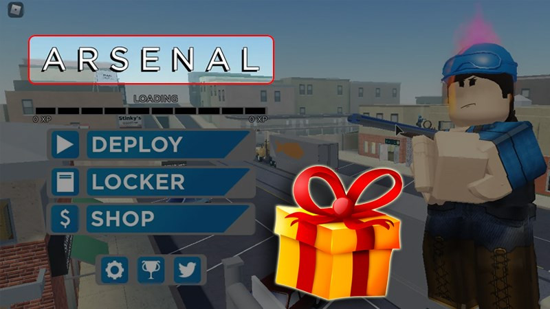 Cách nhập code Arsenal trong Roblox