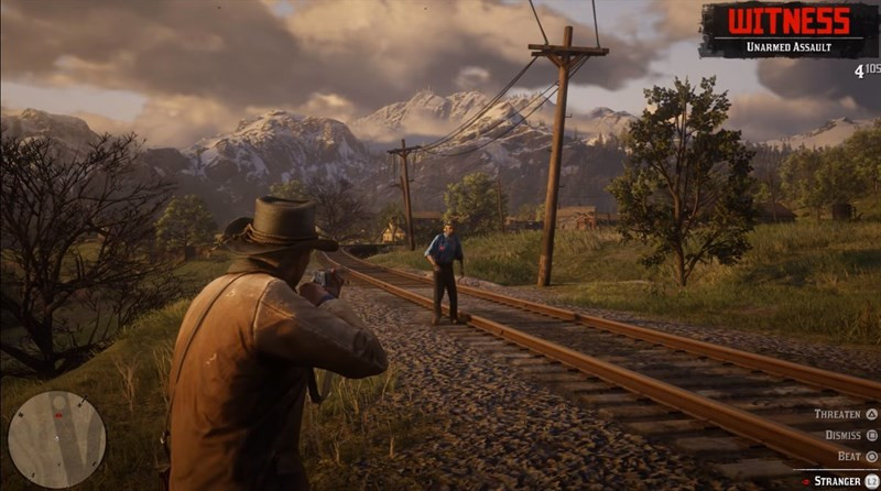 Cảnh trong game Red Dead Redemption 2