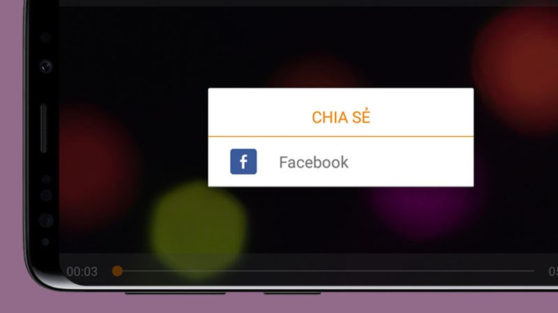 Chia sẻ lên mạng xã hội