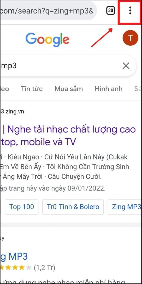 Chuyển sang chế độ xem máy tính trên điện thoại