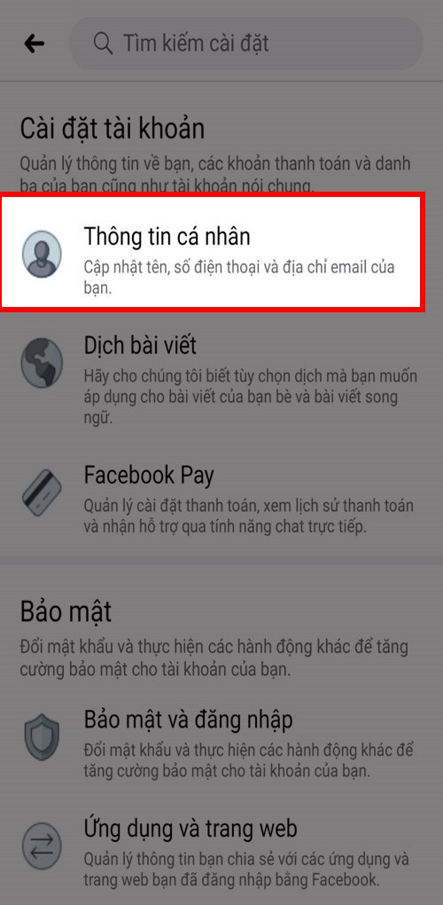 facebook điện thoại 3