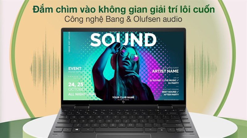 Giải trí HP Envy x360 Convert 13