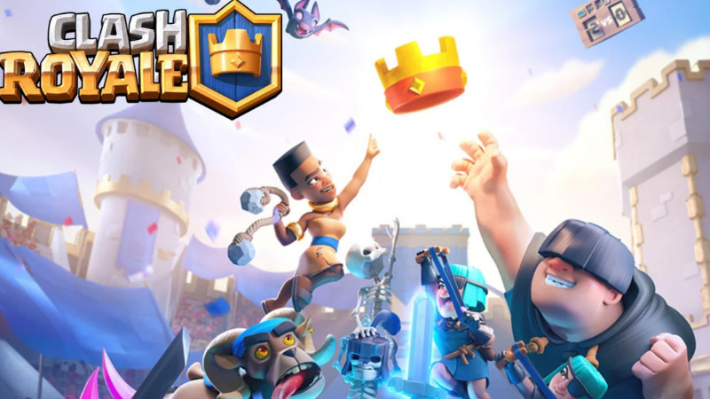 Giao diện Clash Royale