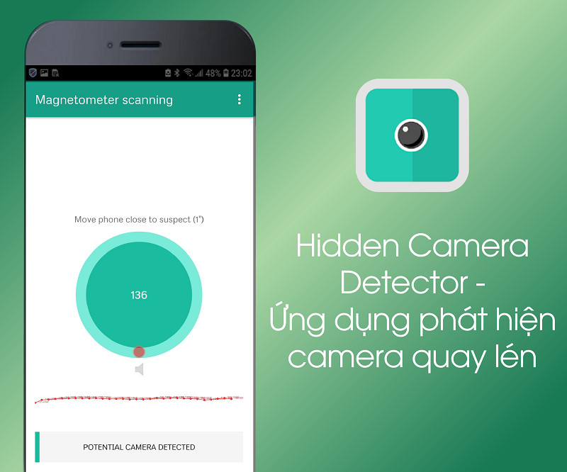 Hidden Camera Detector: Ứng dụng phát hiện camera quay lén hiệu quả trên điện thoại Android