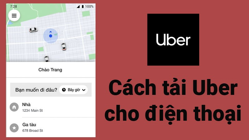 Hình ảnh ứng dụng Uber