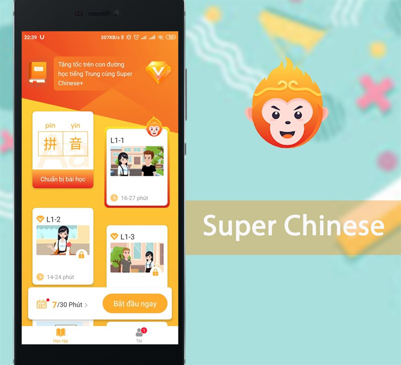 Học tiếng Trung với Super Chinese