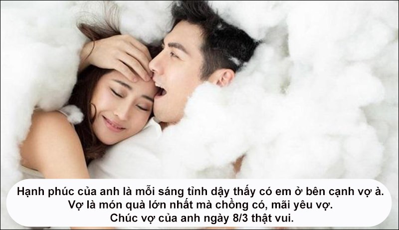 Lời chúc tặng Vợ ngày 8/3