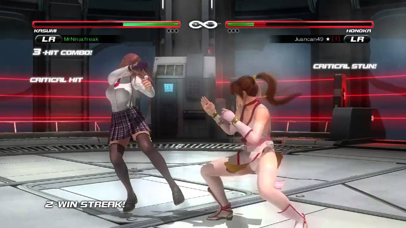 Màn hình chiến đấu trong Dead Or Alive 5