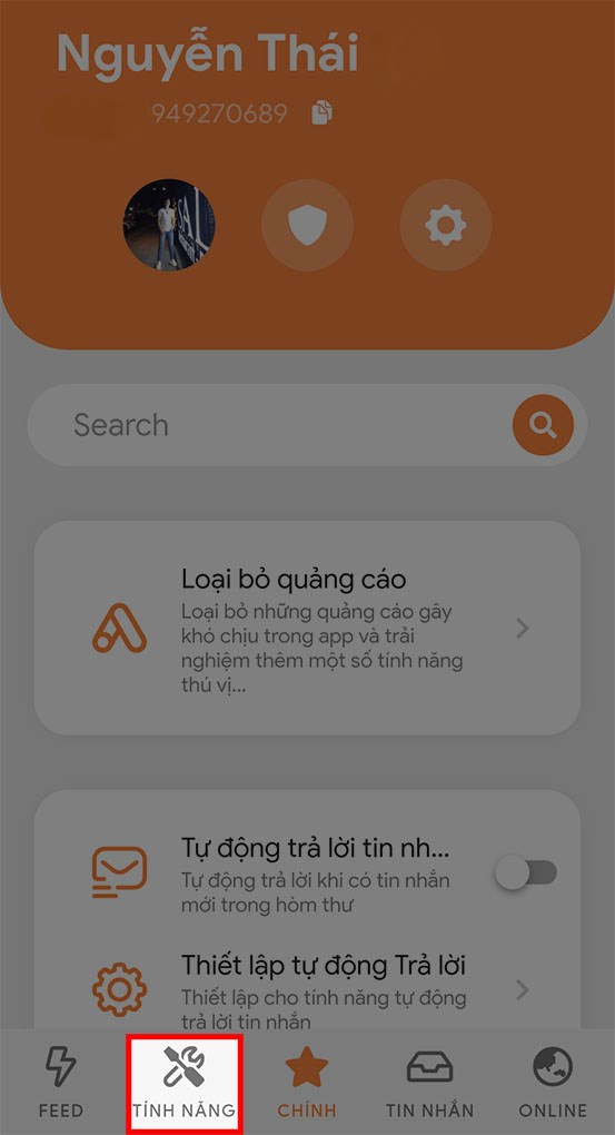 mở Monokai Toolkit, chọn tính năng