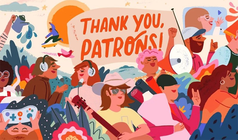 Patreon mang lại nhiều lợi &iacute;ch cho creators