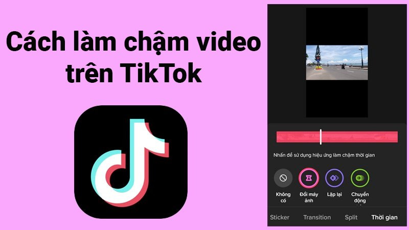 Quay video slow motion trên TikTok