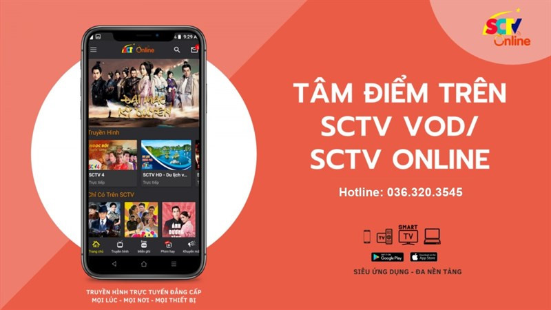 SCTV Online - Xem TV, phim, show truyền hình