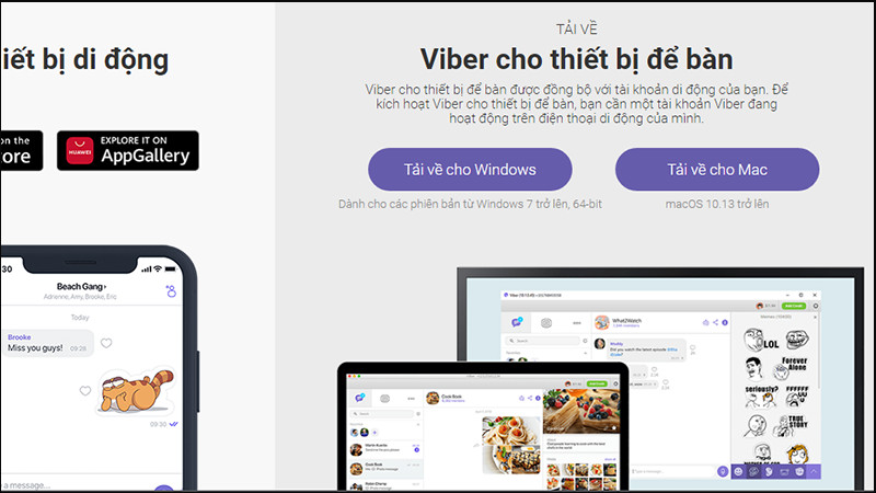 Tải và cài đặt lại Viber