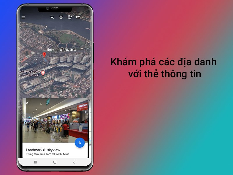 Thẻ thông tin địa danh trên Google Earth