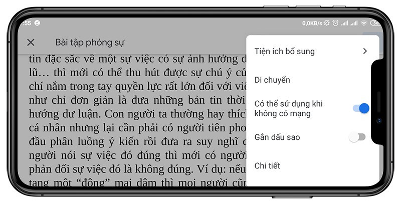 Thiết lập làm việc ngoại tuyến trên Google Drive