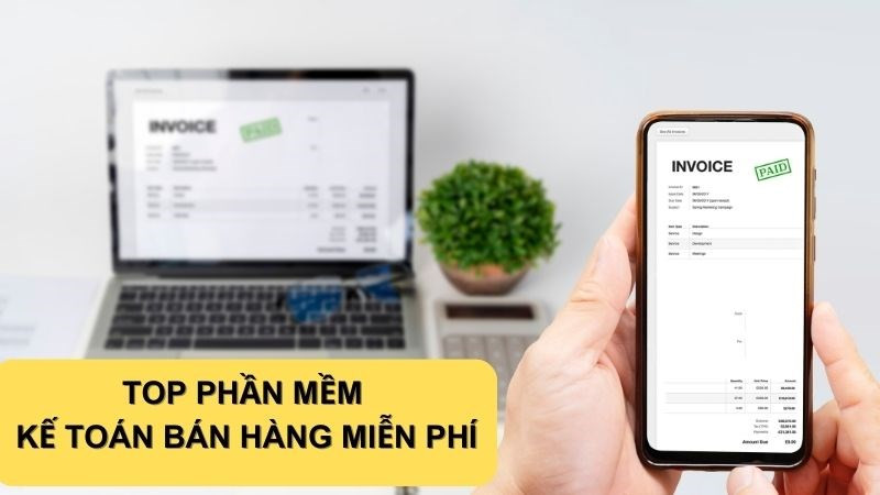 Tổng hợp phần mềm kế toán bán hàng