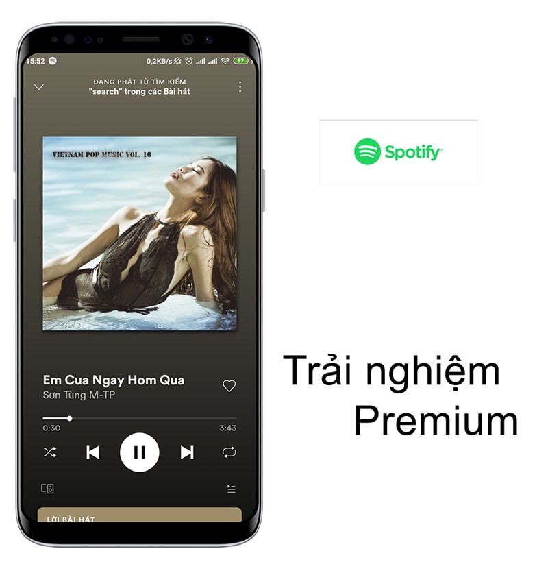 Trải nghiệm &acirc;m nhạc tuyệt với hơn với Premium Spotify