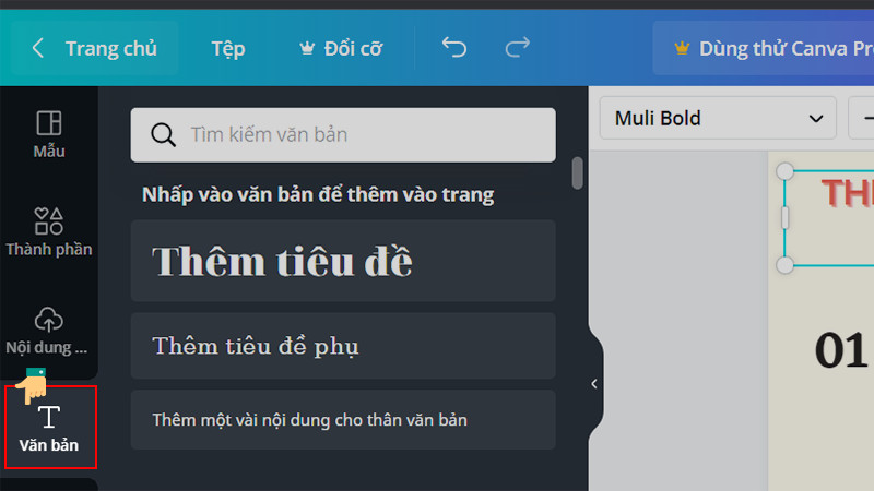 T&ugrave;y chọn định dạng font chữ ph&ugrave; hợp