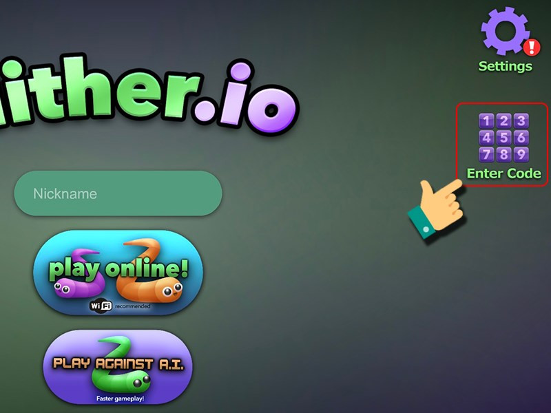 Vào game Slither.io