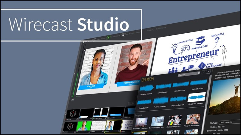 Wirecast Studio - Giải pháp livestream toàn diện