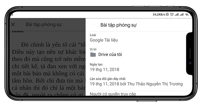 Xem lịch sử hoạt động trên Google Drive