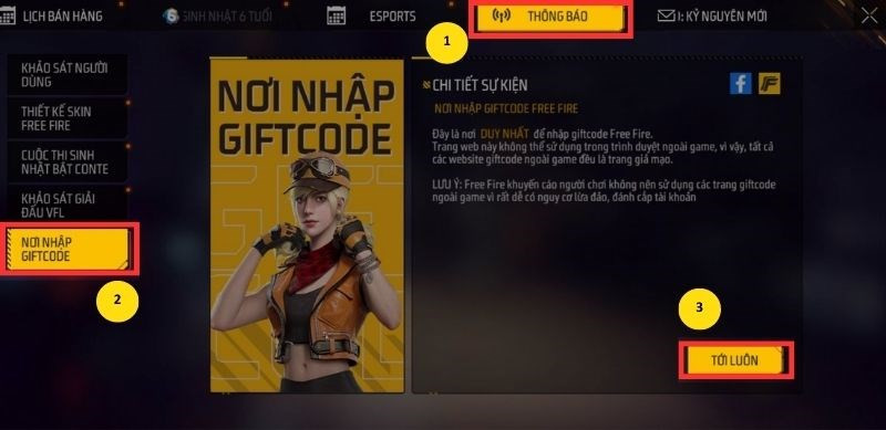 Hướng Dẫn Nhận Và Nhập Code Free Fire (Code FF) Mới Nhất