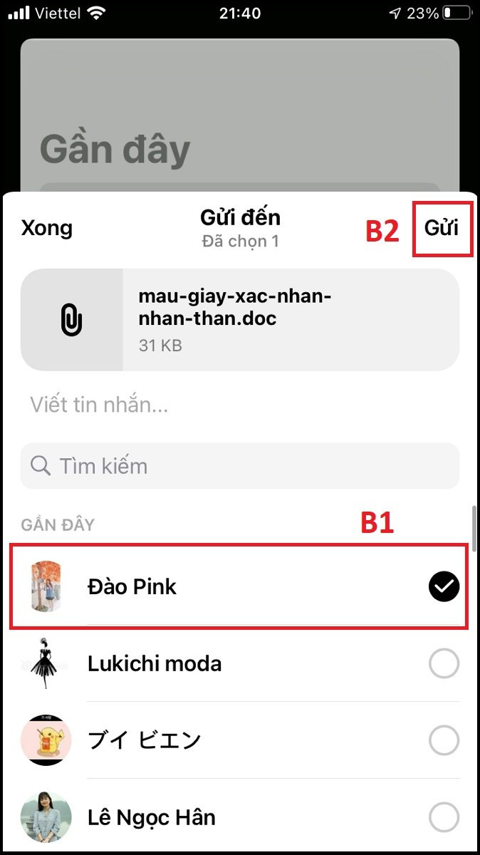 Hướng Dẫn Chia Sẻ File Qua Facebook Messenger Trên Điện Thoại Và Máy Tính