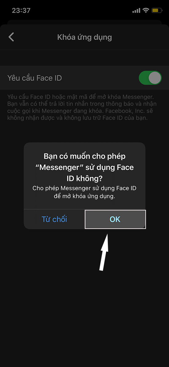 Hướng Dẫn Khóa Ứng Dụng Messenger Trên iPhone Đơn Giản