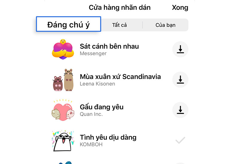 Tải Sticker Facebook Messenger Đơn Giản Chỉ Với 4 Bước