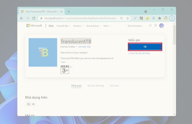 Biến Thanh Taskbar Windows 11 Trong Suốt: Hướng Dẫn Chi Tiết Với TranslucentTB và TaskbarX