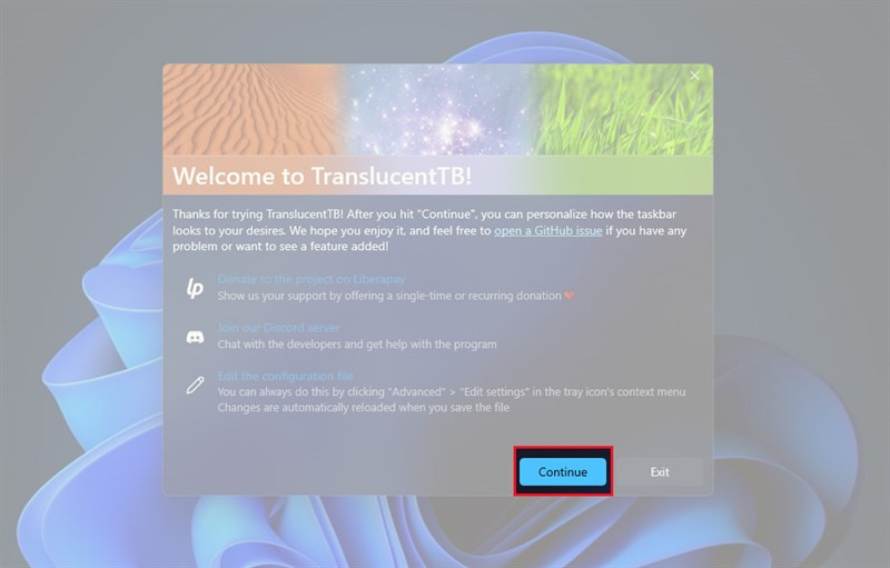 Biến Thanh Taskbar Windows 11 Trong Suốt: Hướng Dẫn Chi Tiết Với TranslucentTB và TaskbarX