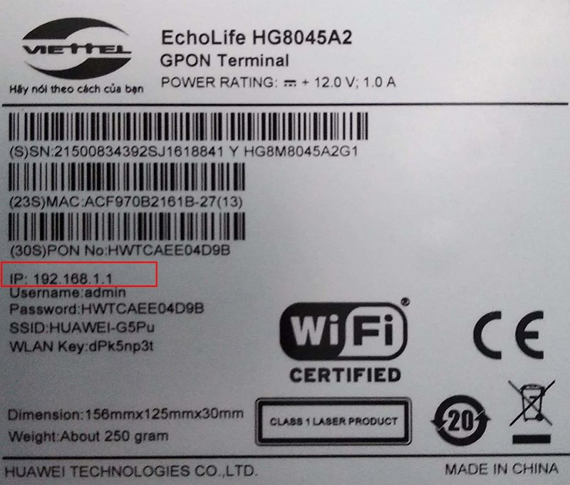 Hướng Dẫn Đổi Mật Khẩu Wifi Viettel Chi Tiết Nhất 2024