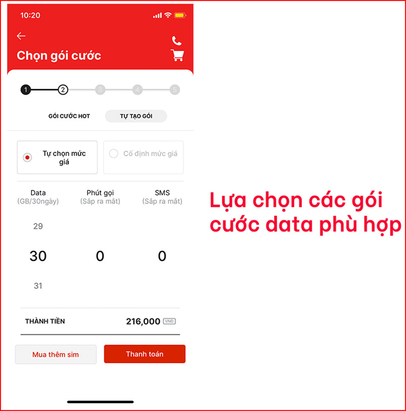 Reddi: Mua Sim Số Đẹp Online, Tự Chọn Gói Cước Data Ưu Đãi