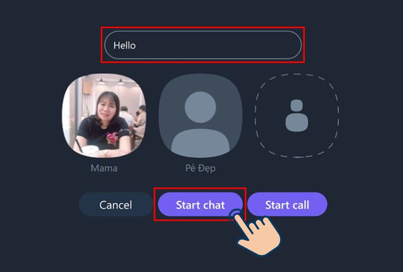 alt: Đặt tên nhóm chat Viber trên máy tính