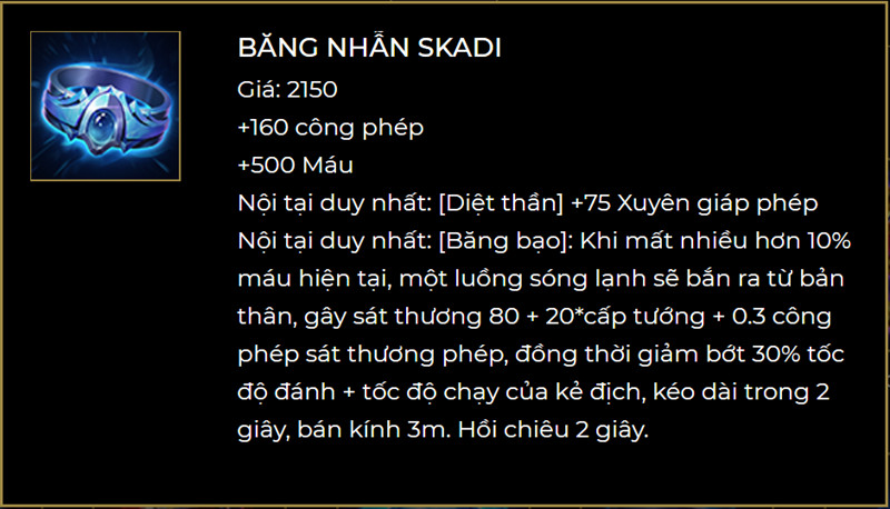 Băng nhẫn Skadi