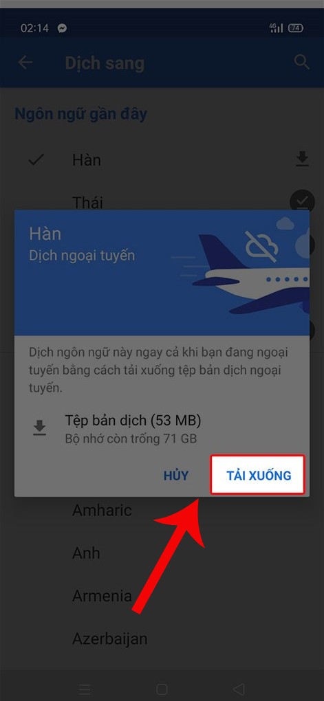 Cách dùng Google Translate dịch ngoại tuyến không cần kết nối mạng